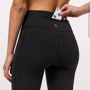 Black Lululemon leggings full length